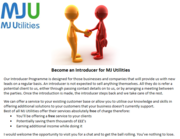 Become an Introducer for MJ Utilities