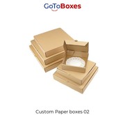 Custom Paper Boxes with free shipping at maximum discount
